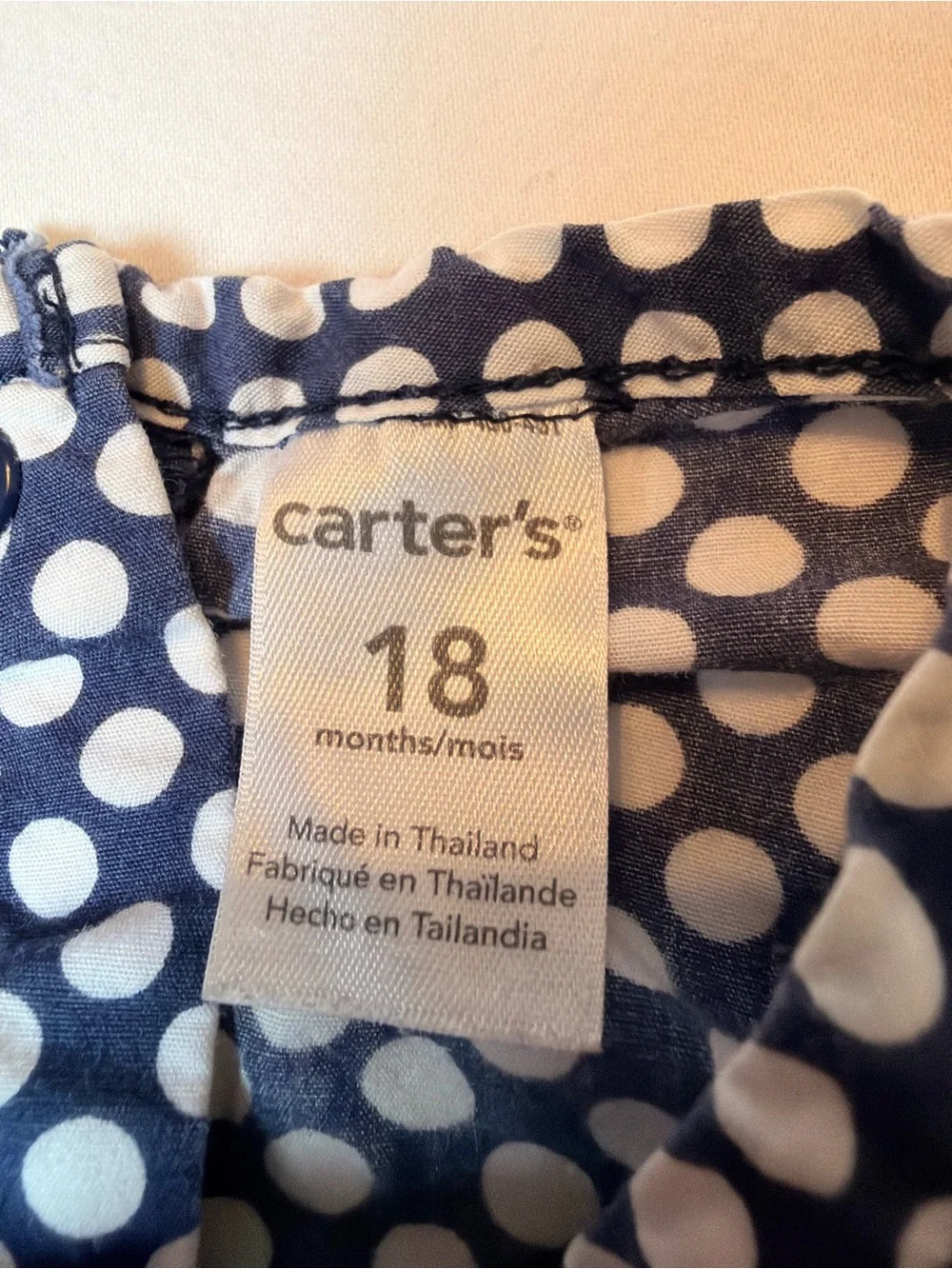 Carter’s Baby Girl 18M Outfit Bundle 4 Piece 100% Cotton 2 Dresses and 2 Tops